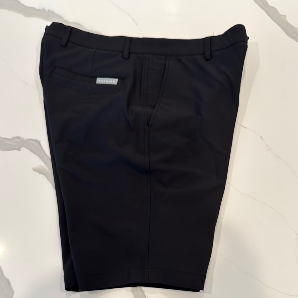 Men's Black Dunning Golf Shorts 32